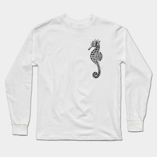 Sea horse - marine life design Long Sleeve T-Shirt